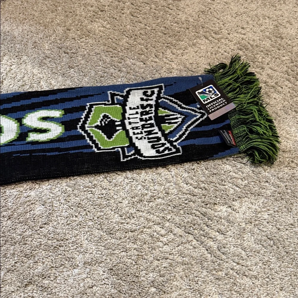 Seattle Sounders FC Black & Green Supporters Scarf